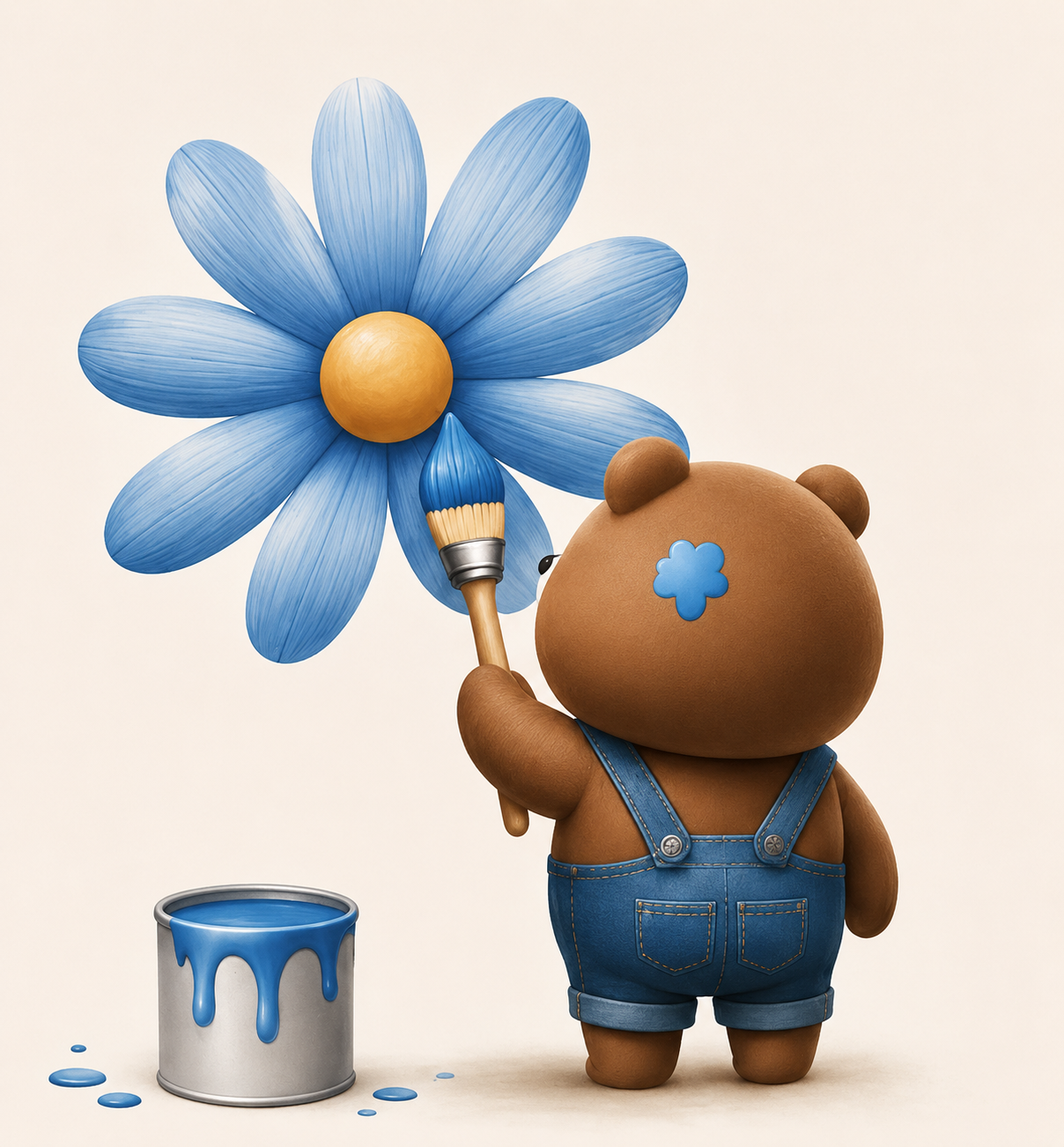 Lily Lappies Bear Mascot